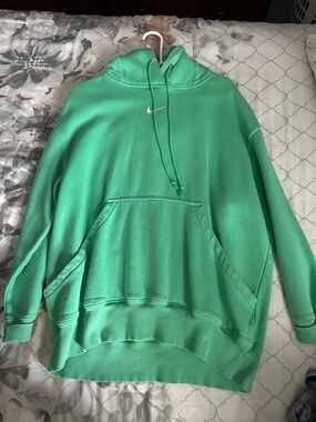 Nike Women’s Mint Green Oversized Hoodie